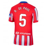 Dres Atletico Madrid Rodrigo De Paul #5 Domáci 2024-25 Krátky Rukáv